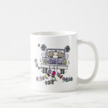 Lesbian Wedding Just Married Mug