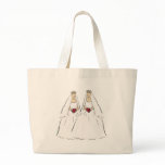 Lesbian Wedding Tote Bag