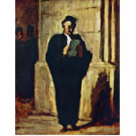 Lesender Lawyer By Daumier Honoré photo sculptures