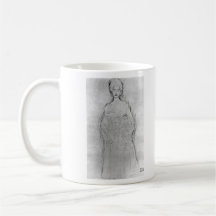 Lesendes girls II by Gustav Klimt Coffee Mug