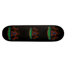 Lesotho Coat of Arms Custom Skateboard