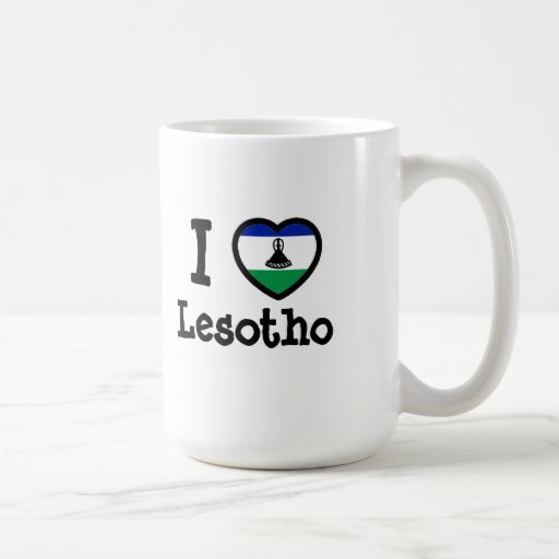 Lesotho Flag Mug
