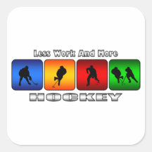 Less Work And More Hockey Stickers