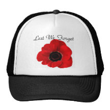 Lest We Forget Trucker Hats