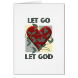 Let Go Let God Card