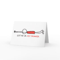 LET GO OR GET DRAGGED CARDS