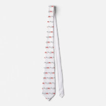 LET GO OR GET DRAGGED NECKTIE