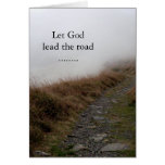 Let God Lead the Road....... cards