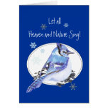 Let Heaven & Nature Sing Scripture Christmas Bird Cards