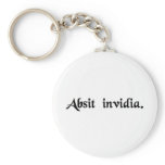 Let ill will be absent. key chains