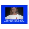 "LET IT BE DONE FOR YOU" cards