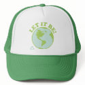 Let It Be Green Earth hats