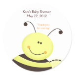 Let it Bee Bumble Bee Baby Shower Favour Sticker
