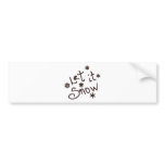 Let It Snow Bumper Sticker