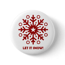 Let it Snow - Button