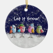 Let It Snow! Ornament