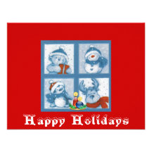 Let it Snow Personalized Announcements