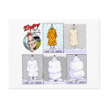 Let It Snow Post Card