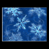 Let It Snow Postcard postcards
