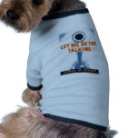 Let Me Do The Talking WWII Poster pet clothing