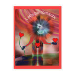 Let’s be romantic postcards