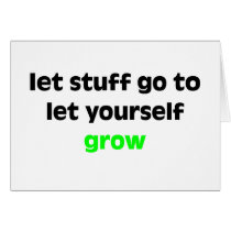 Let Stuff Go to Let Yourself Grow