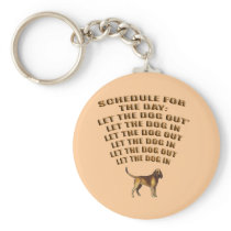 LET THE DOG OUT KEYCHAIN
