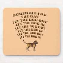 LET THE DOG OUT MOUSE PADS