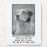 Let the dog take the blame for your farts mouse pads