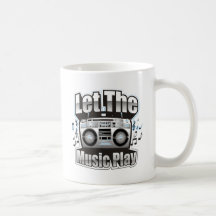 Let the Music PLay Coffee Mugs