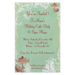 Let Them Eat Cake Party Invitations flyers