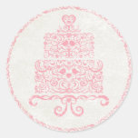 Let Them Eat Cake Sticker - Pink