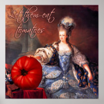 Let Them Eat Tomatoes Semi Fine Art Poster