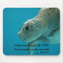 Let them praise the name of the LORD:... Mouse Pad