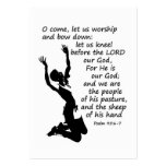 let us worship  and bow down business cards