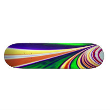 Let Your Colours Flow Skateboard