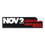 Let'em know who's Boss