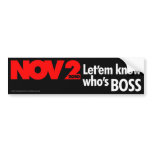 Let'em know who's Boss
