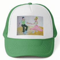 lets all do the twist swing dancers hat