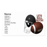 Lets Ball Bitch business cards