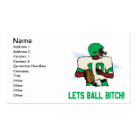 Lets Ball Bitch business cards