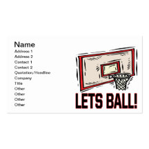Lets Ball Business Card