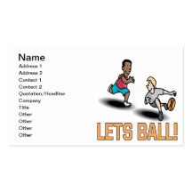 Lets Ball Business Card