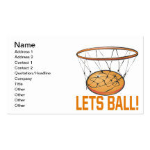 Lets Ball Business Card Templates