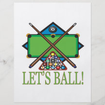 Lets Ball Full Color Flyer