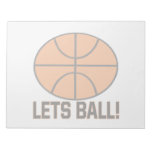 Lets Ball Memo Notepads