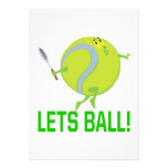 Lets Ball Personalized Invite