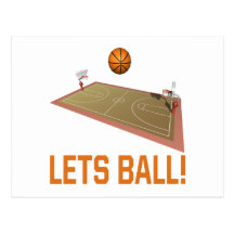 Lets Ball Post Cards