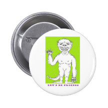 LETS BE FRIENDS BUTTONS