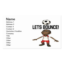 Lets Bounce Business Card